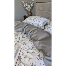 Комплект постільної білизни Сатин PREMIUM, BLUE SPRIG