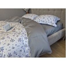 Комплект постільної білизни Сатин PREMIUM, BLUE SPRIG