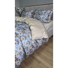 Комплект постільної білизни Millefleur Сатин PREMIUM, 100% бавовна Туреччина