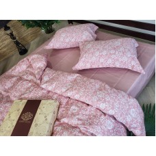 Комплект постільної білизни Сатин PREMIUM, MUSCAT ROSE