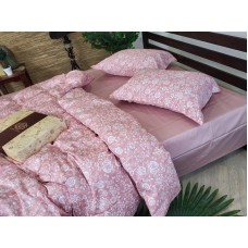 Комплект постільної білизни Сатин PREMIUM, MUSCAT ROSE