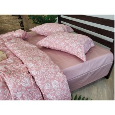 Комплект постільної білизни Сатин PREMIUM, MUSCAT ROSE