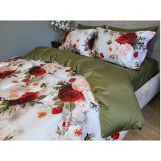 Комплект постільної білизни Сатин PREMIUM, ROSE