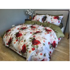 Комплект постільної білизни Сатин PREMIUM, ROSE