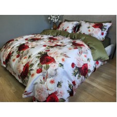 Комплект постільної білизни Сатин PREMIUM, ROSE