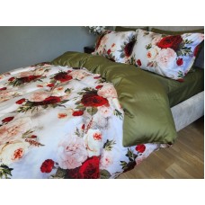 Комплект постільної білизни Сатин PREMIUM, ROSE