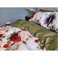 Комплект постільної білизни Сатин PREMIUM, ROSE