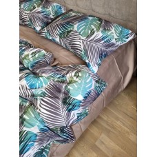 Комплект постільної білизни Сатин PREMIUM, TROPICS