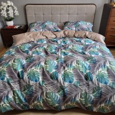 Комплект постільної білизни Сатин PREMIUM, TROPICS
