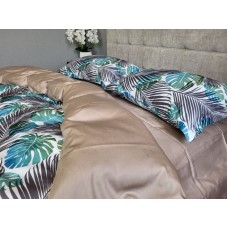 Комплект постільної білизни Сатин PREMIUM, TROPICS