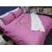 Комплект постільної білизни Сатин Stripe ELITE, FUCHSIA 1/1см