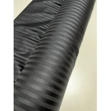 Комплект постільної білизни Сатин Stripe LUX DARK NIGHT 1/1см