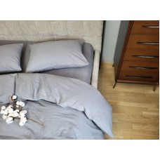 Комплект постільної білизни Сіра гавань S148, Turkish flannel