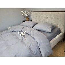 Комплект постільної білизни Сіра гавань S148, Turkish flannel