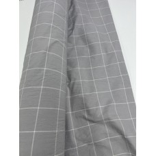 Комплект постільної білизни Gray plaid, Варена бавовна, ТМ Комфорт-текстиль