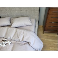 Комплект постільної білизни Сірий мусон S146, Turkish flannel