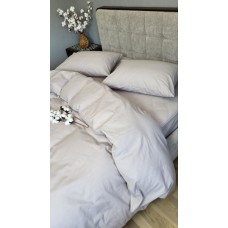 Комплект постільної білизни Сірий мусон S146, Turkish flannel