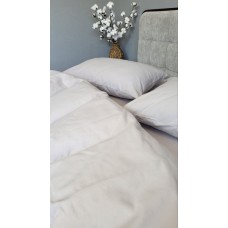Комплект постільної білизни Сірий мусон S146, Turkish flannel