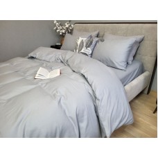 Комплект постільної білизни Сизий дим N16338, Turkish flannel