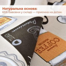Скатертина Coffee, з водовідштовхувальним просоченням, 140 x 170 см, бавовна, ТМ IDEIA Скатертина Coffee, з водовідштовхувальним просоченням, 140 x 170 см, бавовна, ТМ IDEIA