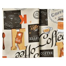 Скатертина Coffee, з водовідштовхувальним просоченням, 140 x 170 см, бавовна, ТМ IDEIA Скатертина Coffee, з водовідштовхувальним просоченням, 140 x 170 см, бавовна, ТМ IDEIA