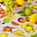 Скатертина водовідштовхувальна IDEIA 140 x 170 см бавовна цитрусові