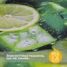 Скатертина із захистом від плям IDEIA, 140 x 170 см, бавовна, Teflon ефект, лайм