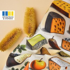Скатертина із захистом від плям IDEIA, 140 x 170 см, бавовна, Teflon ефект, сир із фруктами Скатертина із захистом від плям IDEIA, 140 x 170 см, бавовна, Teflon ефект, сир із фруктами