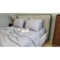 Покривало муслінове SMOKE GREY, MUSLIN