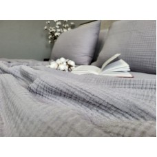 Комплект з мусліну Smoke Grey, 4 шари 100% бавовни, ТМ Комфорт-текстиль