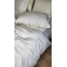 Комплект постільної білизни SOLO № S101, cotton з рюшею