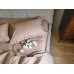 Комплект постільної білизни SOLO № S122, cotton з рюшею