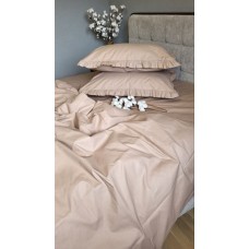 Комплект постільної білизни SOLO № S122, cotton з рюшею