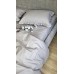 Комплект постільної білизни SOLO № S146, cotton з рюшею