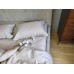 Комплект постільної білизни SOLO № S146, cotton з рюшею