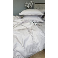Комплект постільної білизни SOLO № S146, cotton з рюшею