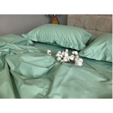 Комплект постільної білизни SOLO № S200, cotton з рюшею