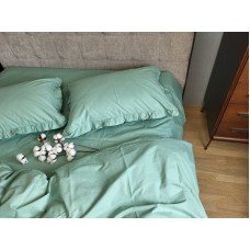 Комплект постільної білизни SOLO № S200, cotton з рюшею