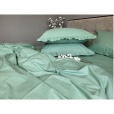 Комплект постільної білизни SOLO № S200, cotton з рюшею