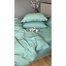 Комплект постільної білизни SOLO № S200, cotton з рюшею