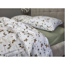 Комплект постільної білизни Соната/фісташка, Turkish flannel Комплект постільної білизни Соната/фісташка, Turkish flannel