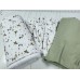 Комплект постільної білизни Соната/фісташка, Turkish flannel Комплект постільної білизни Соната/фісташка, Turkish flannel