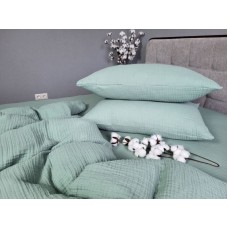 Комплект для сну Spring Greens, чотиришаровий муслін, натуральна бавовна, ТМ Комфорт-текстиль