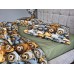 Комплект постільної білизни Ведмежата Стиляги Cotton 5D Хакі Комплект постільної білизни Ведмежата Стиляги Cotton 5D Хакі