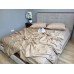 Комплект постільної білизни Stripe LUX BEIGE TONE 1/1см