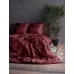 Комплект постільної білизни Stripe LUX BORDO 1/1см