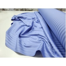 Комплект постільної білизни Cornflower Blue, Страйп сатин LUX, смужка 1 см, ТМ Комфорт-текстиль