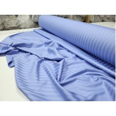 Комплект постільної білизни Cornflower Blue, Страйп сатин LUX, смужка 1 см, ТМ Комфорт-текстиль