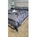Комплект постільної білизни Stripe LUX GRAY SHADOW 1/1см