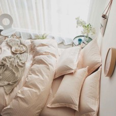 Комплект постільної білизни Stripe LUX SWEET PEACH 1/1см